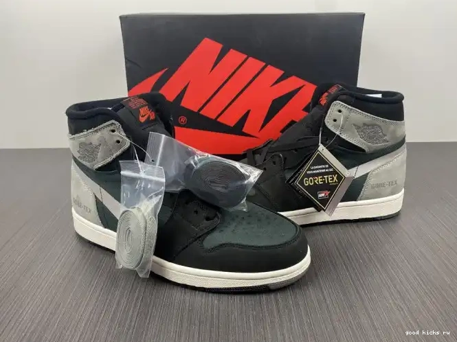 Rep Particle Grey Jordan Black Retro Element High DB2889-001 1 Gore-Tex 0623